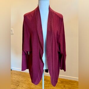 Sympli Open Front Cardigan Size Small Business Casual Spring Capsule Wardrobe